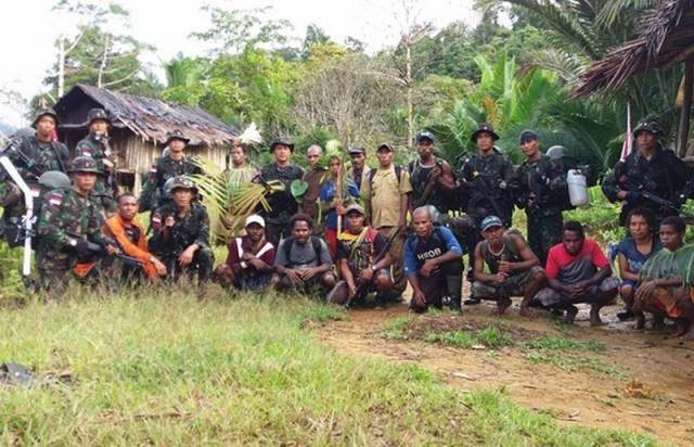desa perbatasan dengan Papua Nugini